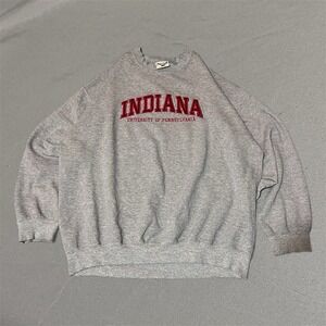 University of Or Nnsylvania Men's Reverse Weave Sweatshirt Size XL Gray